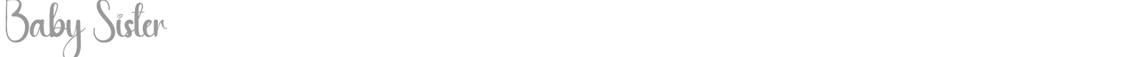 Baby Sister font preview